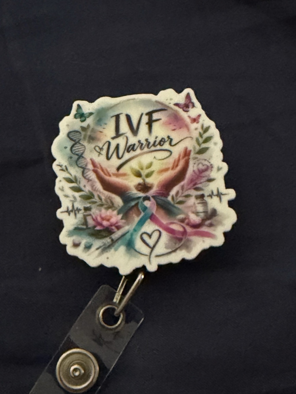 IVF Warrior Badge Reel - Multicolor Women Accessories